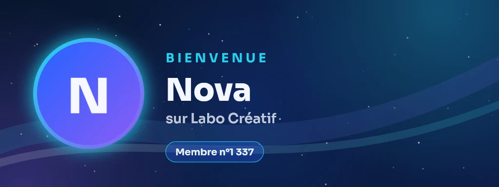 Carte de bienvenue — aurora